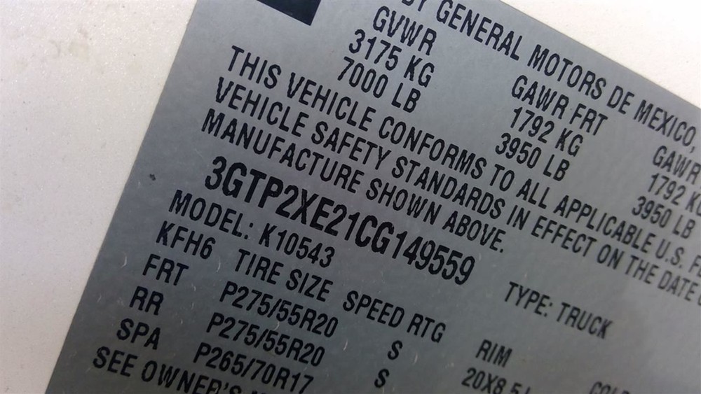 SIERDEN15 2012 High Mounted Stop Light 1706988