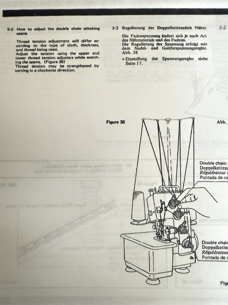 Baby Lock EA-605 Serger Instructions Booklet / Part Replacement Serger