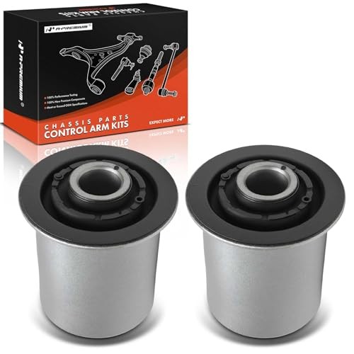 2 x Front Lower Control Arm Bushing Kit, Compatible with Ram Dakota 2011 &