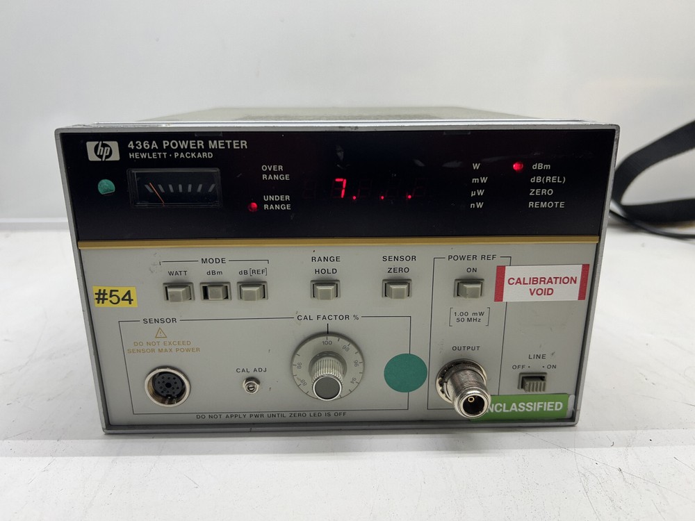 Hewlett Packard 436A Digital Power Meter - *Used*