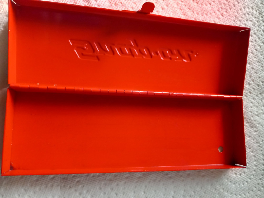 Vintage SNAP-ON KRA-229 Tool Metal Box Empty