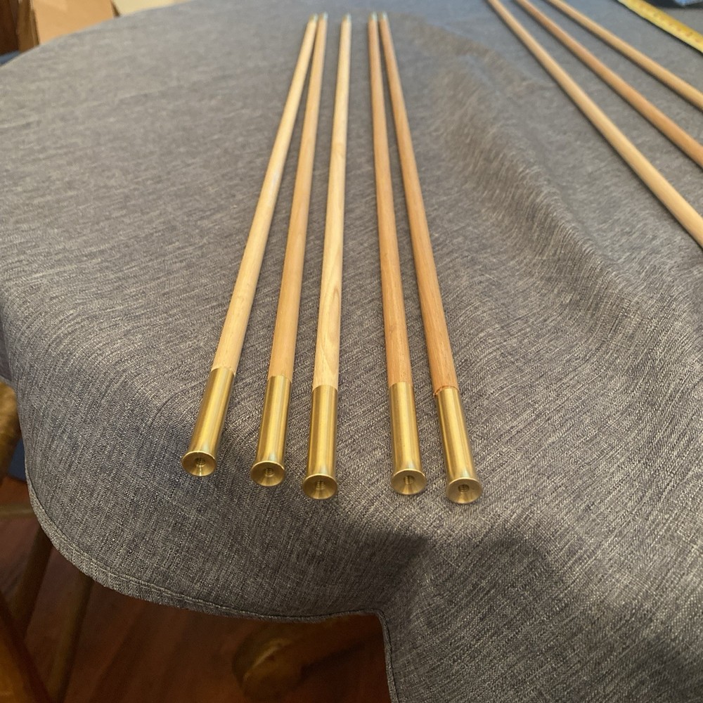 Hickory Ramrod 25 1/2"(L) X 3/8? (D) . CVA Frontier Hunter, Bobcat muzzleloader.