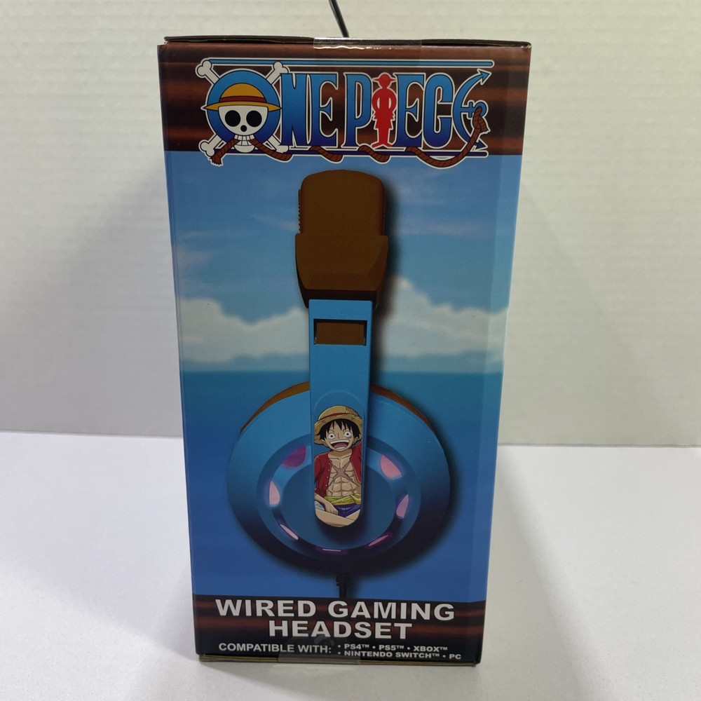 ONE PIECE Wired Gaming Headset LED Multi Compatible Platform