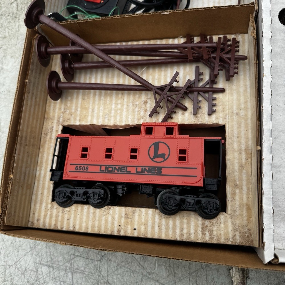Vintage 1989 Lyonel Micro Racers Express Train Set Complete
