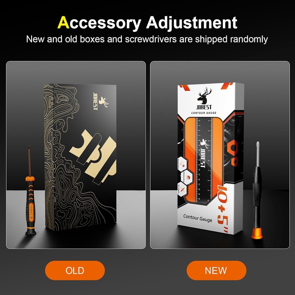 Connectable Contour Gauge Measuring Tool