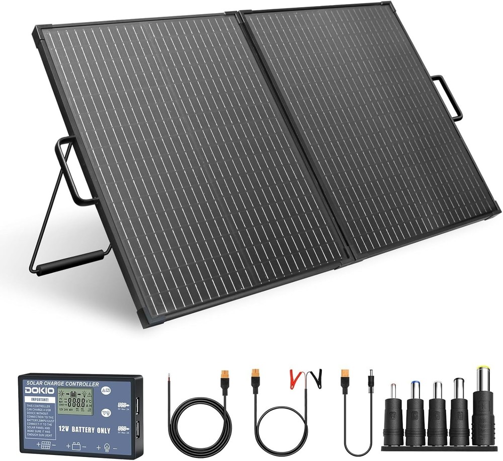 Lightweight Foldable Solar Charger for Efficient Energy on Camping Trips