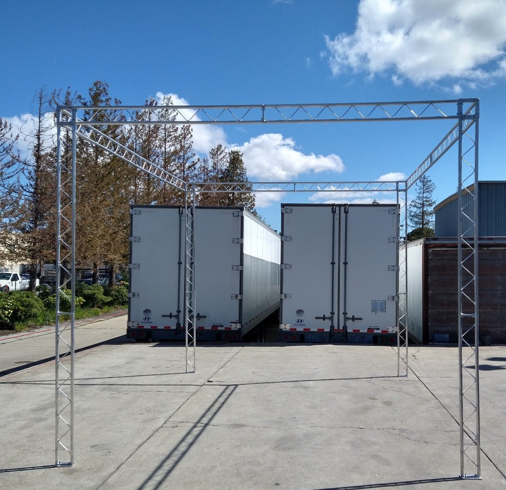6 ft Aluminum 6" Ladder Truss segment. Custom size available.