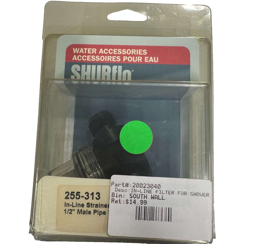 Shurflo Twist-On Water Strainer 255-323