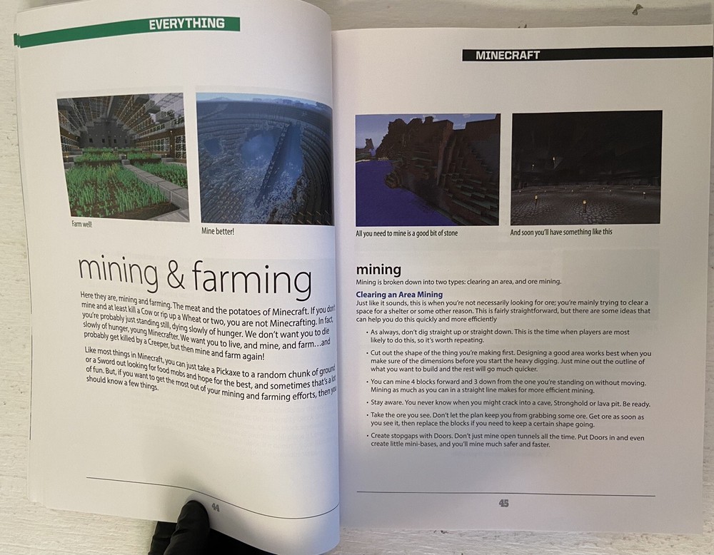 Everything Minecraft The Unofficial Guide, 1994, VG Condition
