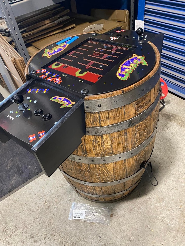 CNC Custom Barrell arcade flatpack