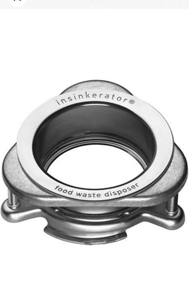 InSinkerator Sink Mount QLM-00 Chrome Quick Lock  Flange Food Waste Disposer