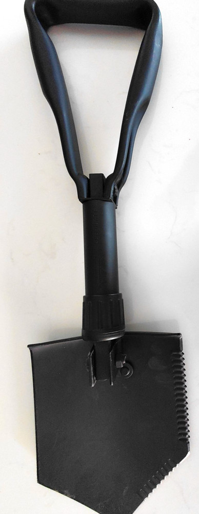 Genuine US Military Issue Entrenching Tool (E-Tool), Folding Shovel with Handle