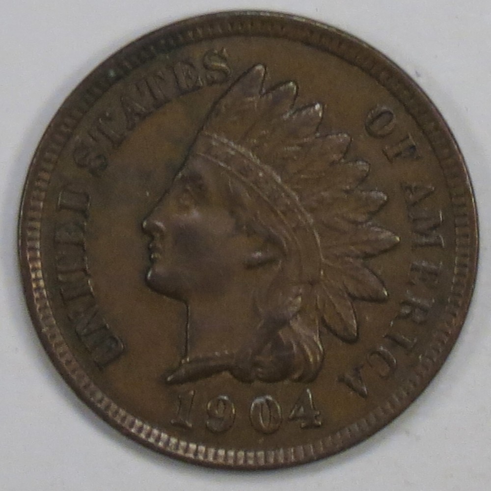 1904 Indian Cent AU
