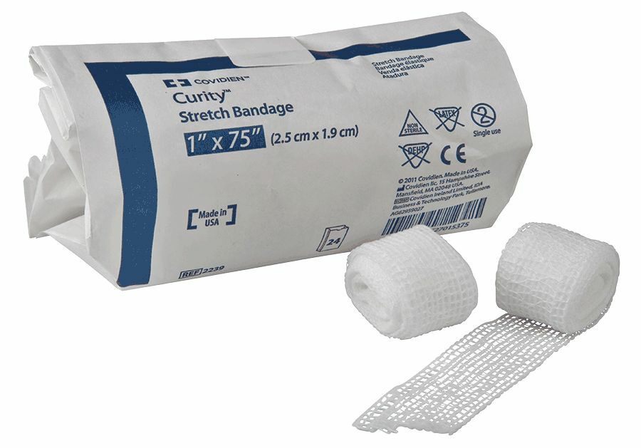 Conform Stretch Bandage, 4'' x 75'', 12 Count,