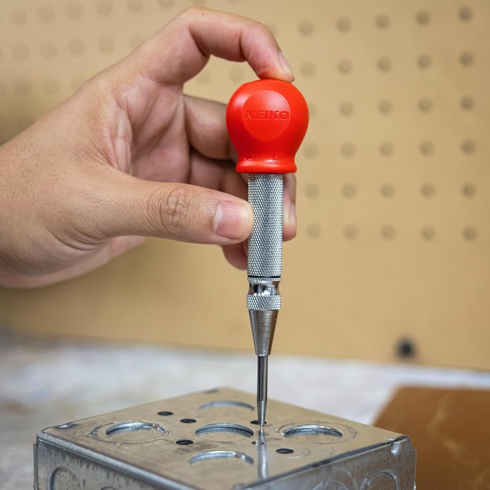 Automatic Center Punch Tool Adjustable Spring Loaded