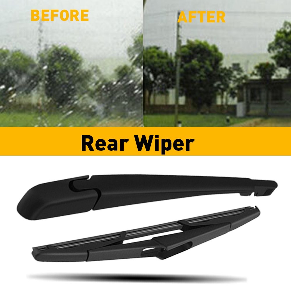 Wiper Arm & Blade for Ford 2007-2014 Edge Back Rear Windshield Windscreen Wiper