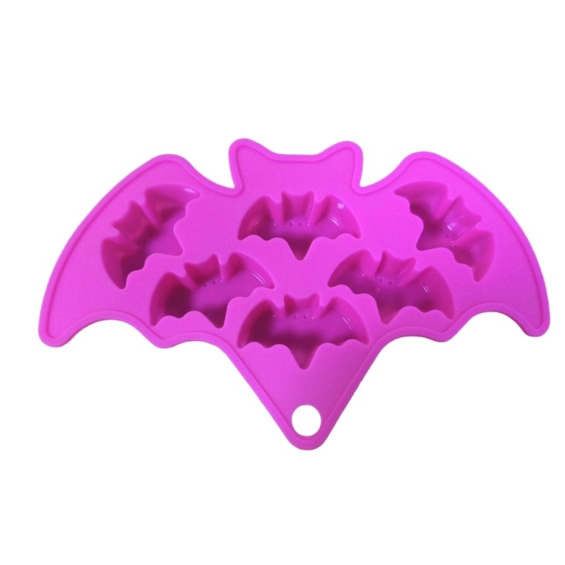 Multifuntional Grade Silicone Molds Bat Shape Baking Tray Baking Accessory