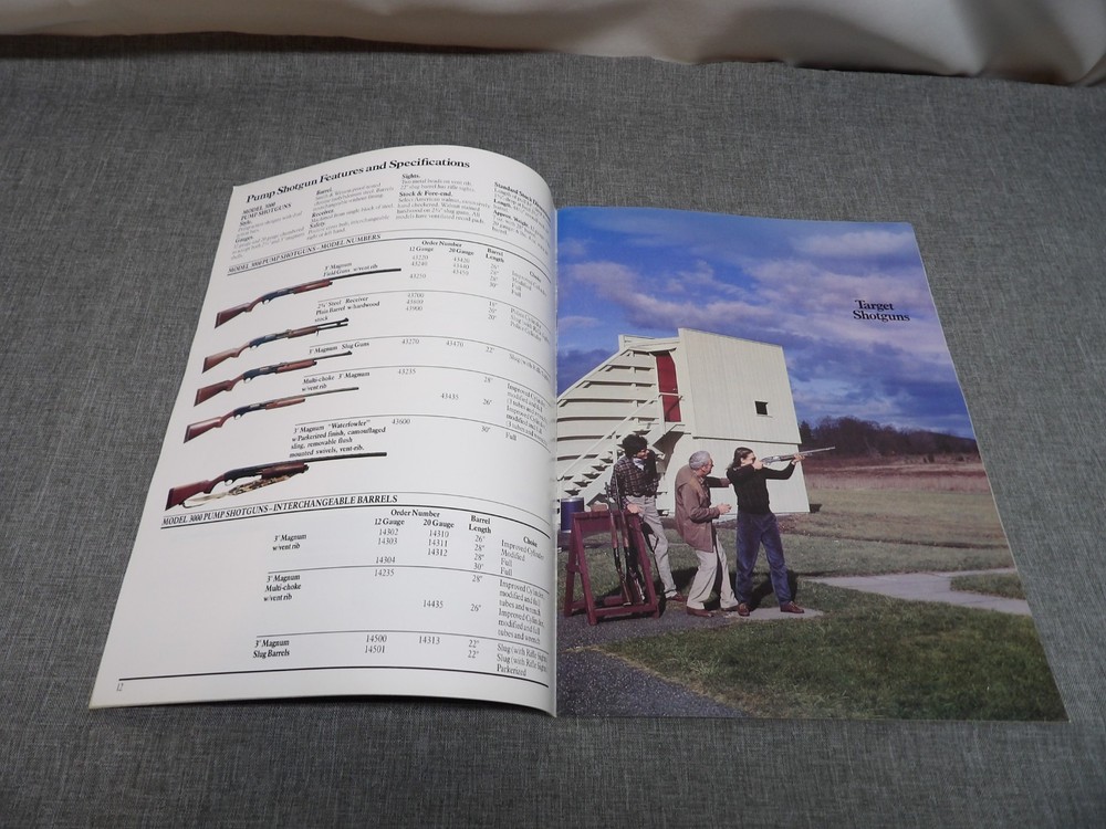 (3) Smith & Wesson Dan Wesson Gun Catalogs 1983