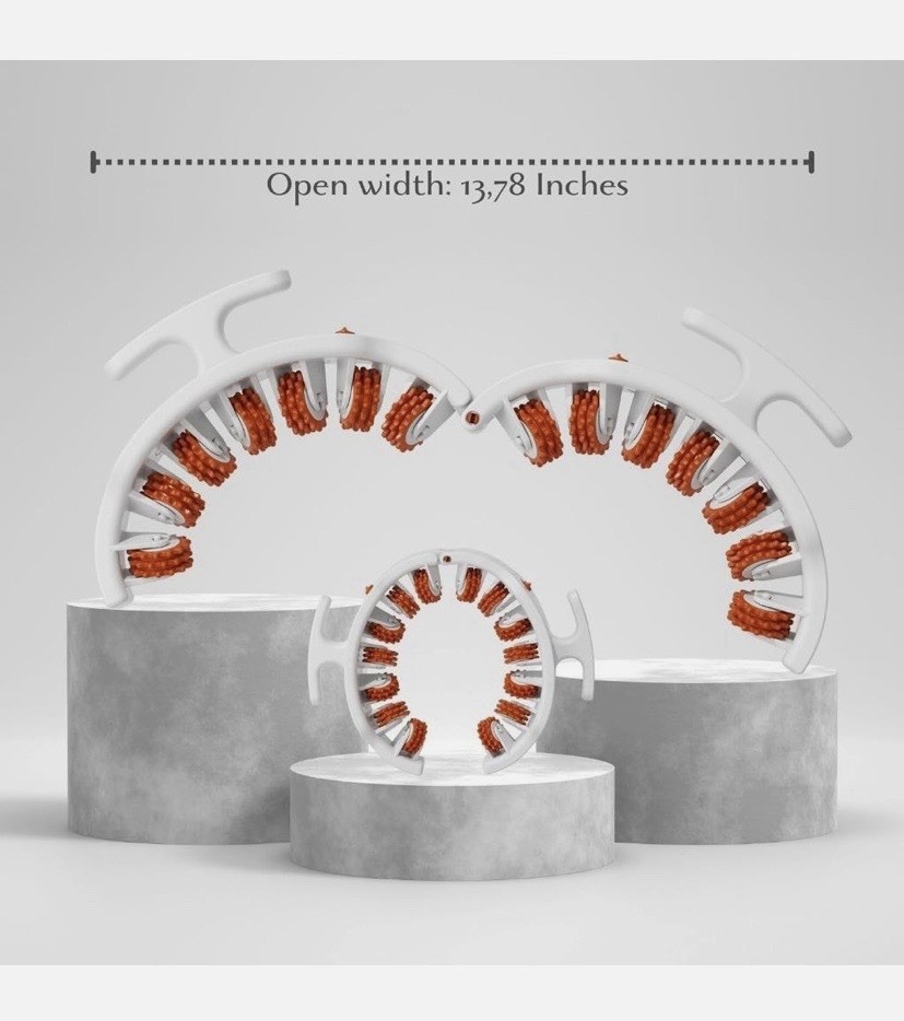 Cellulite Massage Roller - Lymphatic Drainage Massager with Detachable Roller...