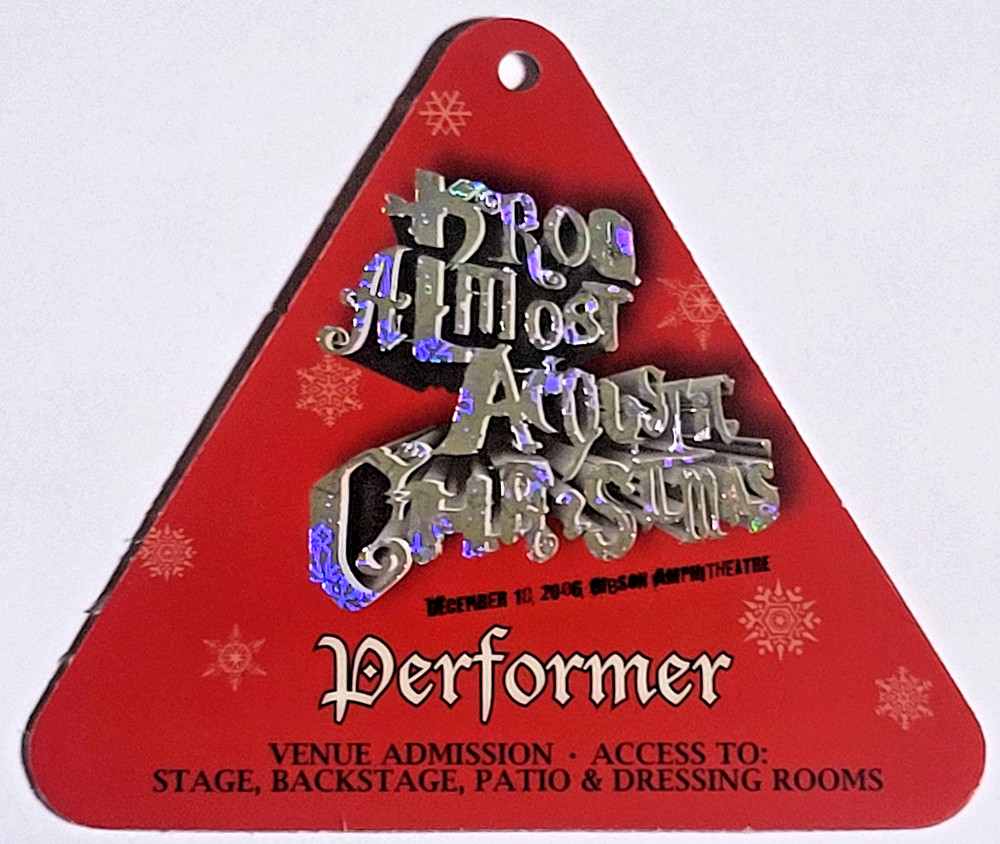FOO FIGHTERS, PANIC! AT THE DISCO, THE KILLERS - GUEST LAMINATED BACKSTAGE PASS