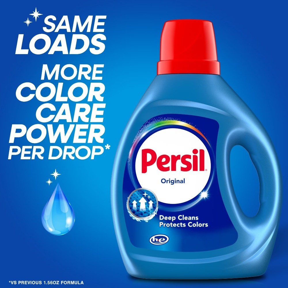 Liquid Laundry Detergent, Deep Clean, Original Scent, 34 fl oz, 25 Loads