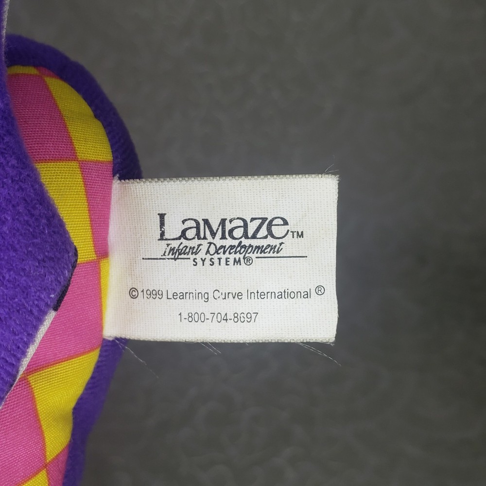 LAMAZE Duck Infant Development 1999 Baby Easter Plush Stuffed