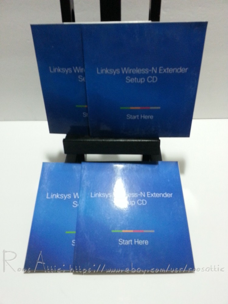 Cisco Linksys RE1000 Wireless N-Range Extender Software Install & Setup CD v1.0