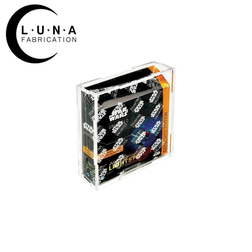 Acrylic Display Case for Star Wars Unlimted Carbonite Edition Booster Box