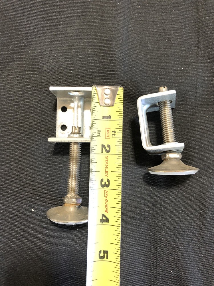 Aluminum Threaded Leveling Foot Adjuster 4” High (Qty 2)