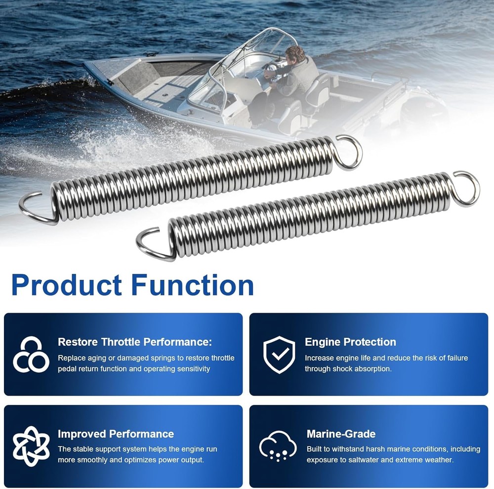 Hot Foot Spring Replacement Kit TH Marine Boat Throttle Control
