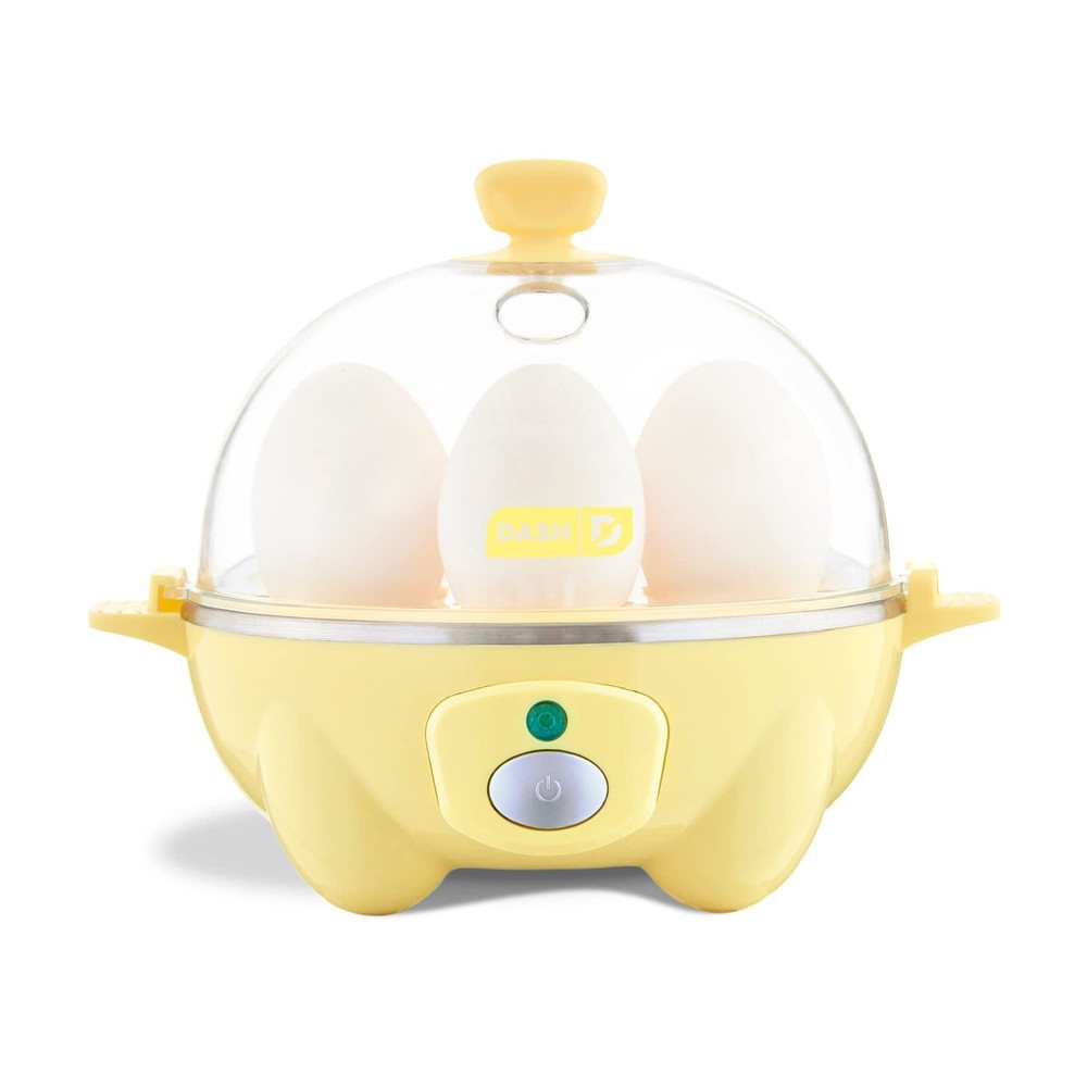 Dash Rapid Egg Cooker 6Egg Capacity Electric Hard Boiled Pouched Scrambled YLLOW