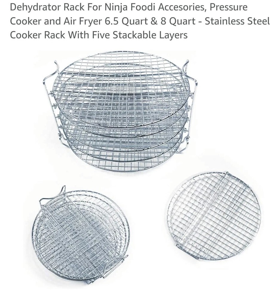 Food Dehydrator Racks For Oven Stand Rack Three stackable Layer With Feet