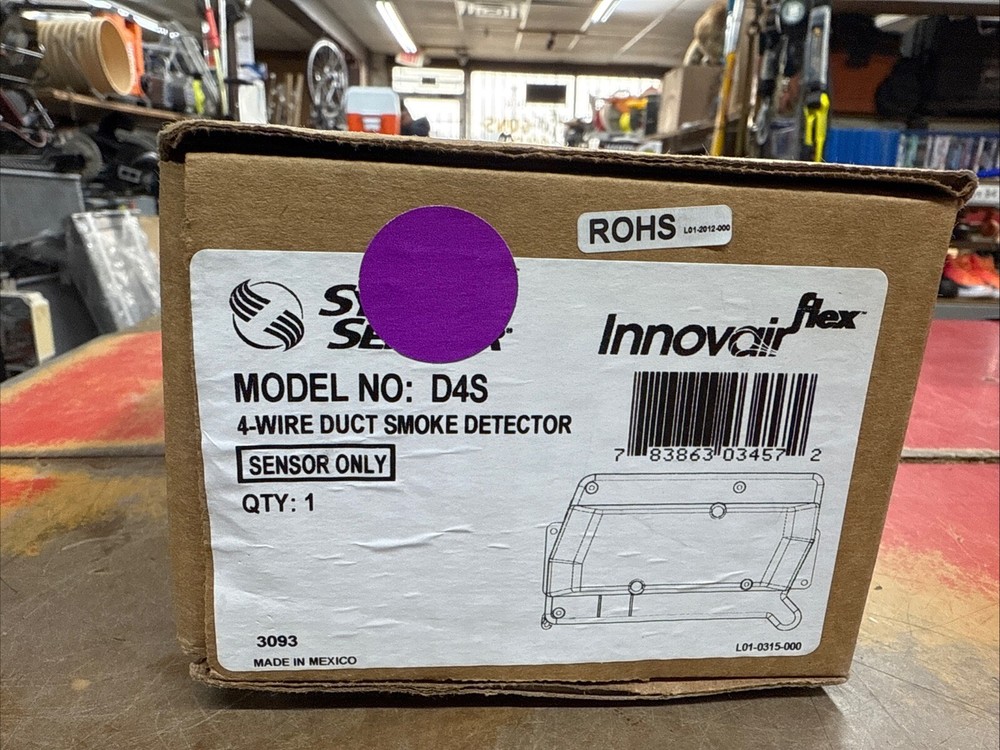 System Sensor D4S 4-Wire Duct Smoke Detectors. NIB!!