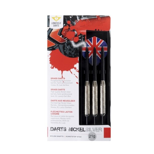 Darts - Nickel-Silber - 21g - 3 Piece