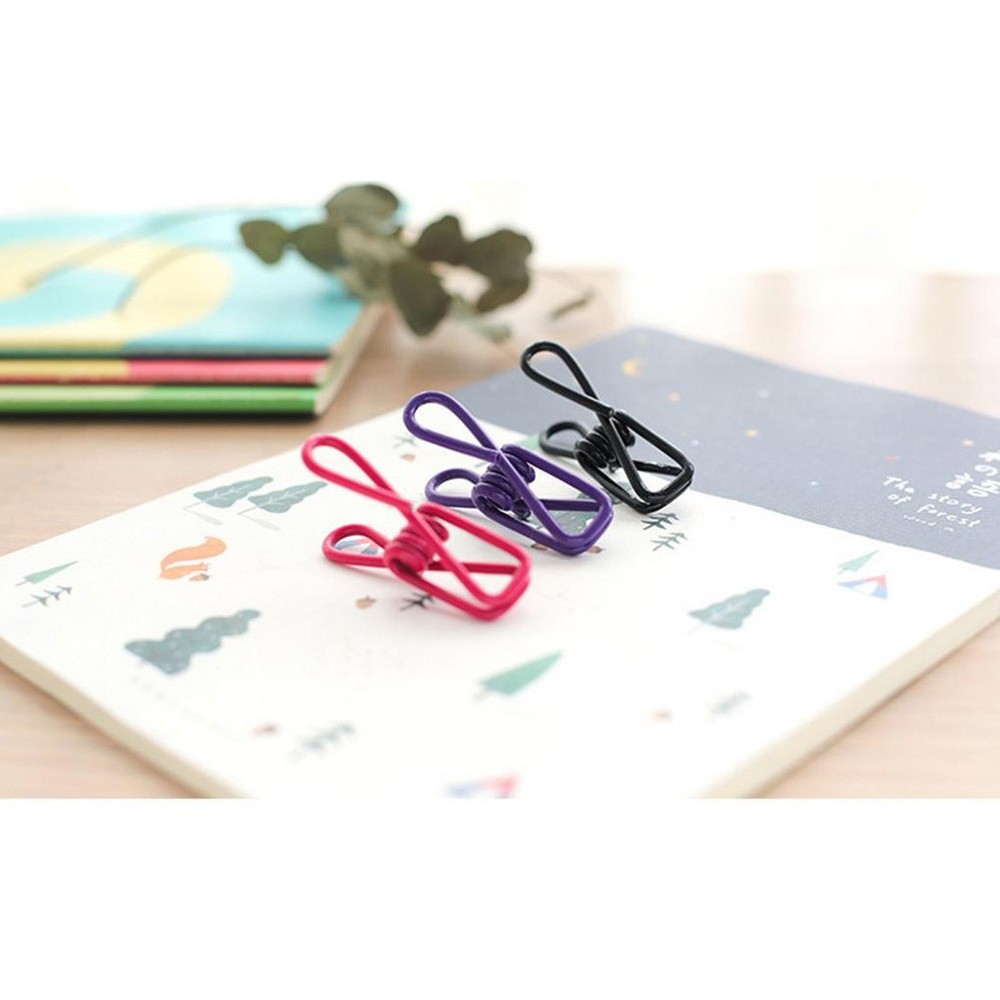 40 Pcs Multi-function Clothing Clips for Hanging Clothespin Windproof