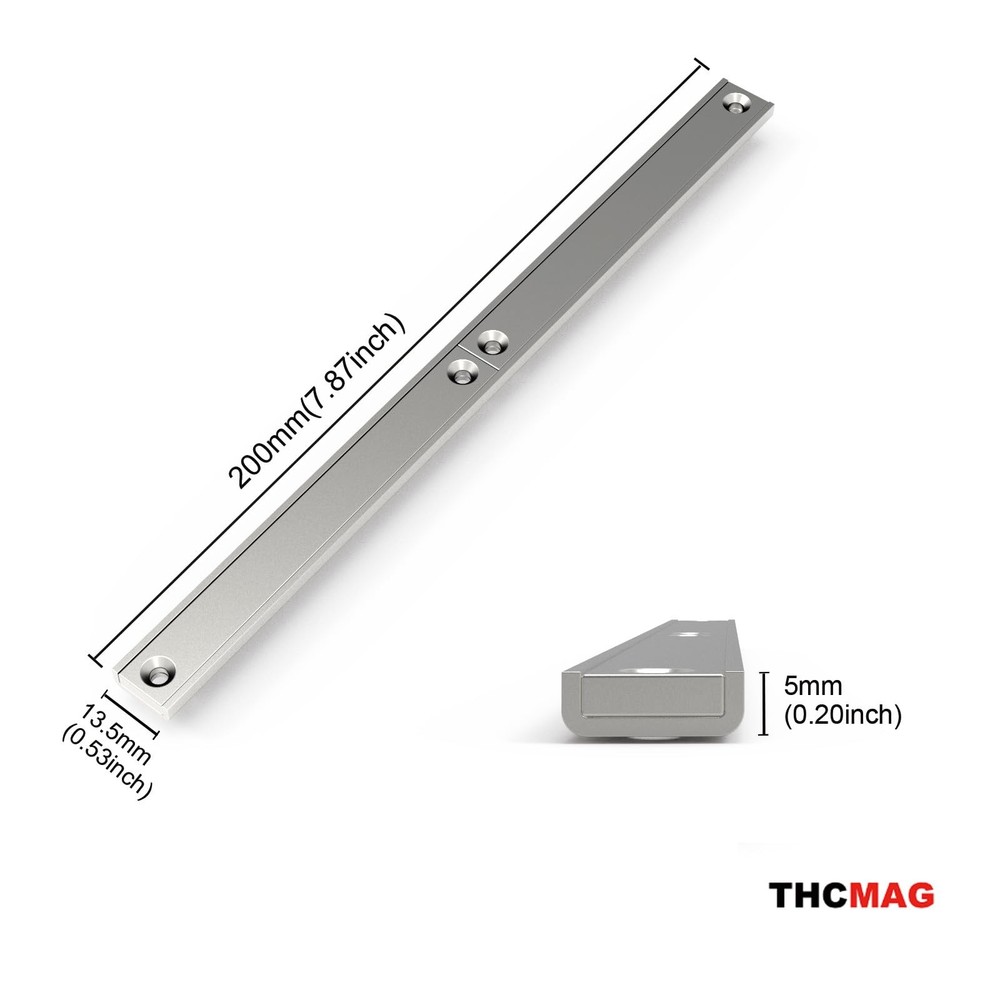THCMagorilla Neodymium Rectangular Pot Magnets 100 lbs Pulling Force 200x13.5...