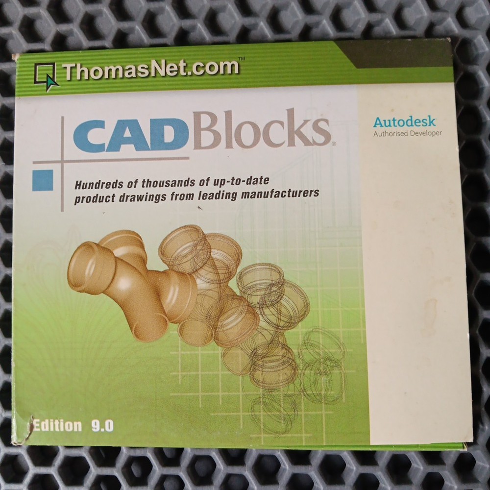 ThomasNet: CadBlocks ~ Edition 9.0 CD-ROMs