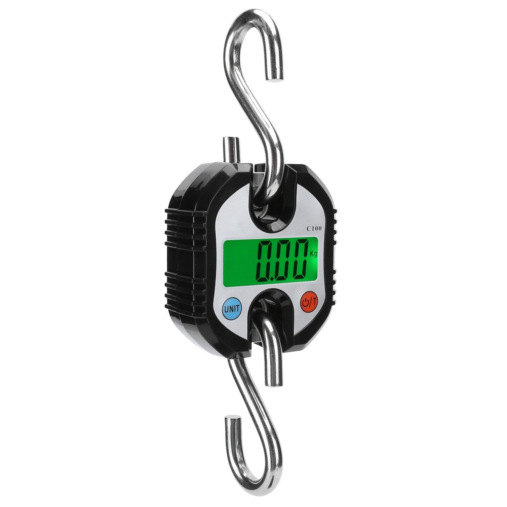 150KG Crane Scale LCD Digital Electronic Hook Hanging Weight For Heavy Objects