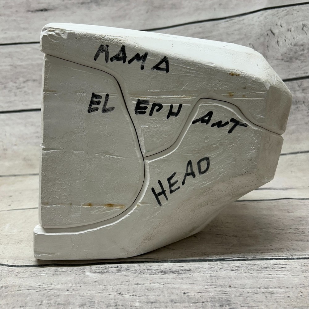 Arnels Ceramic Casting Mold Elephant Head