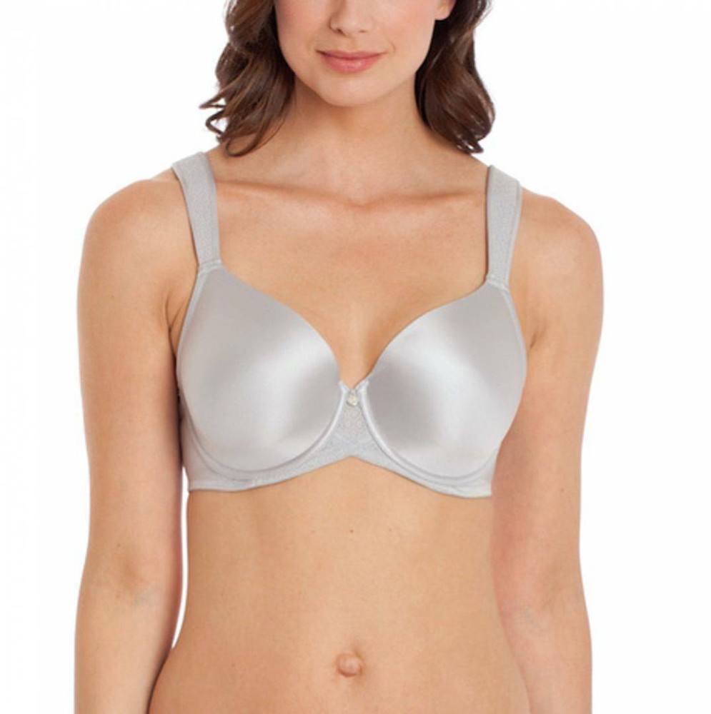 Satin Nylon BRA RARE LARGE Cup sizes NWT Designer Underwire Full Coverage $75