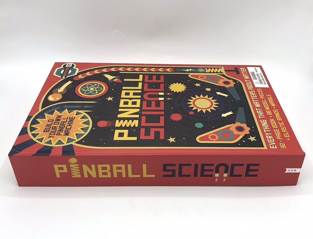 Pinball Science Maker Kit Build Your Own Machine Stem Learning Book Set Complete