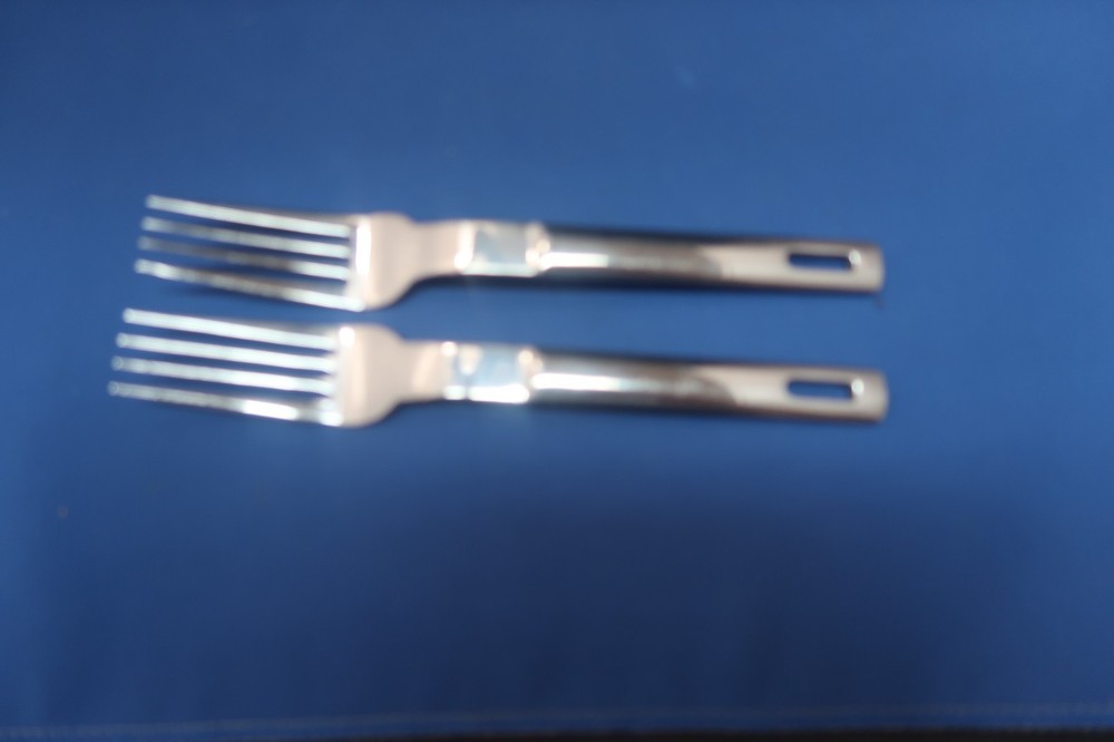 Towle Stainless Loop China 2 Dinner Forks 7 7/8"