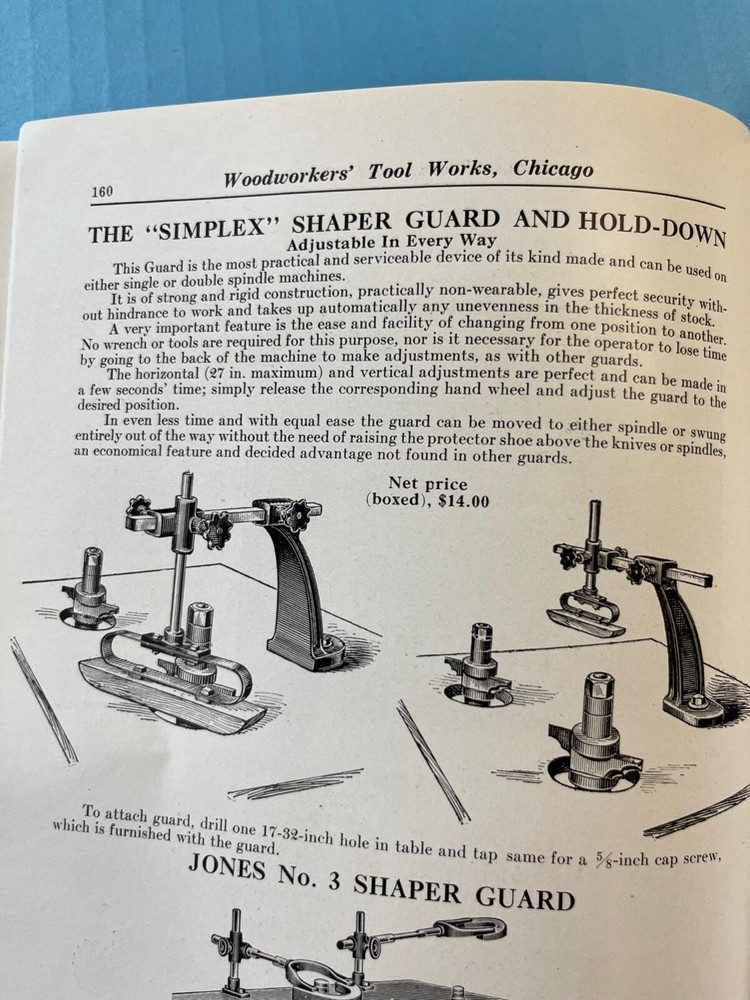 Vintage Simplex Shaper Guard- Hold Down