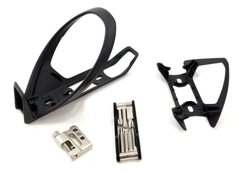 Syncros iS Cache Cage Bicycle Bottle Cage w/ 8 Function Multi Tool&Chain Breaker