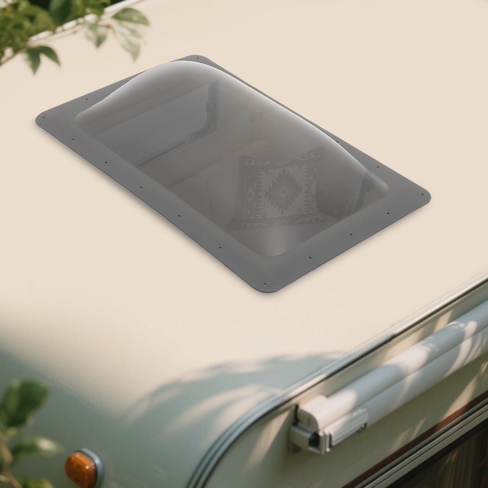 RV Skylight Outer Dome, RV Skylight Fits, Camper Skylight Clear Black Skylight