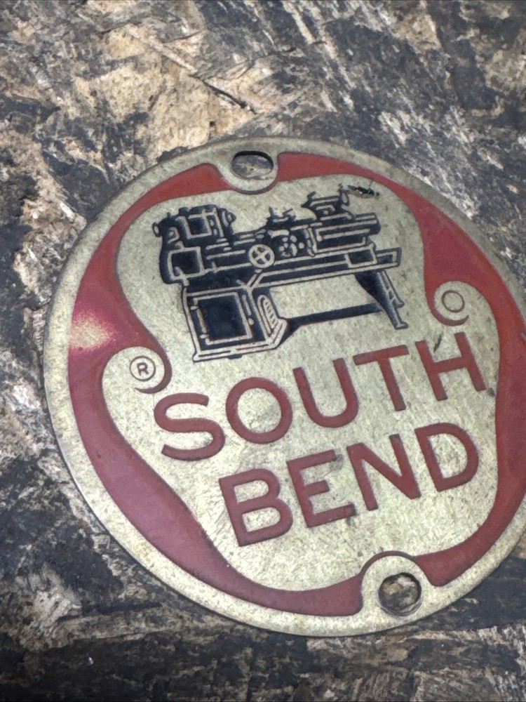 South Bend Precision 14” Drill Press Badge Tag Logo