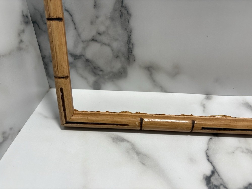 Ornate Bamboo Like Picture Frame For 8 X 18” Frame Only