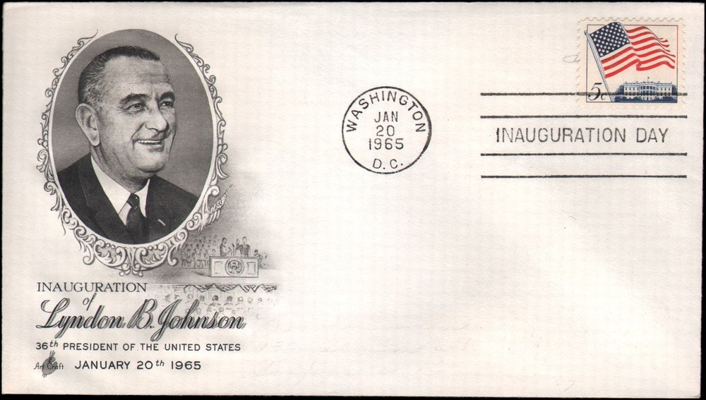 Lyndon Johnson inauguration, Washington DC, 1965