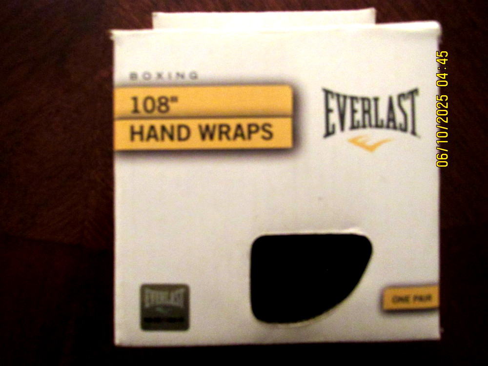 Hand Wraps For Boxing Everlast 108" Black