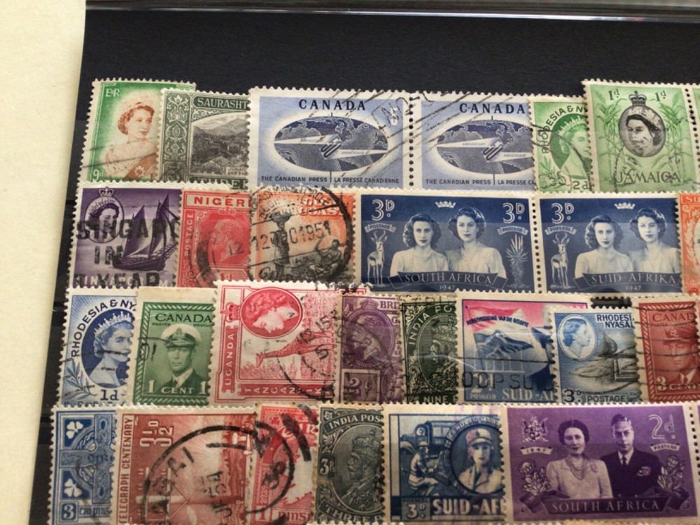 Commonwealth mixed used stamps A14193
